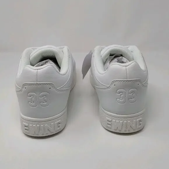 Ewing Athletics Orion Low White Leather Rebound by Patrick Ewing Men's Sneaker - Picture 4 of 13